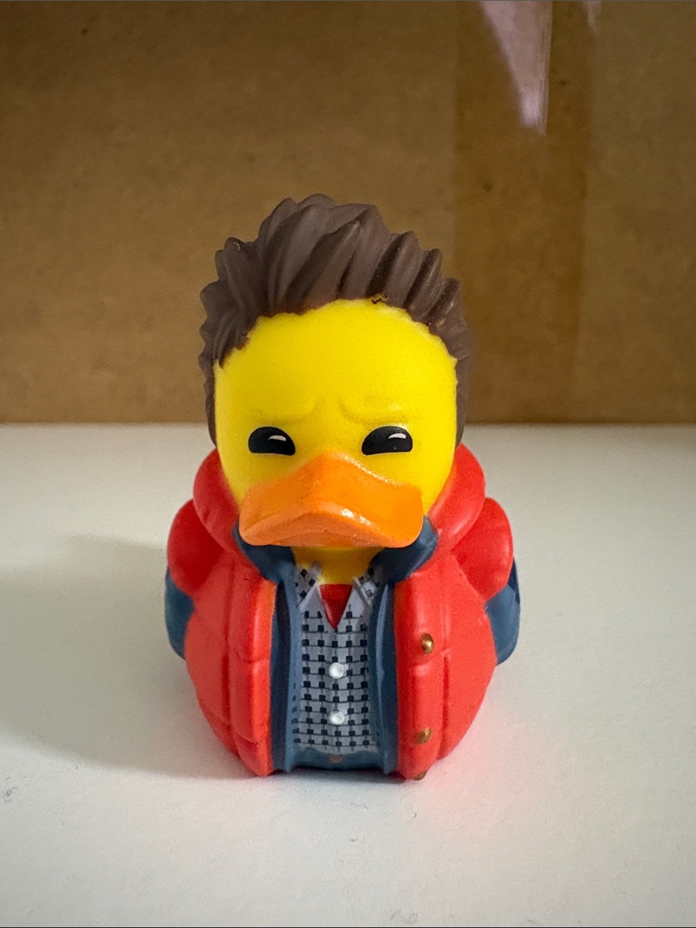 Small Marty Mcfly Rubber Duck